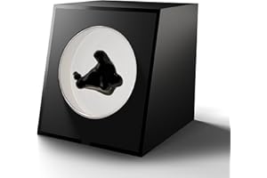 LX IntMfr. Liquid Motion Sound Visualizer Lamp, Compound-Venom Ferrofluid Desk Lamp, Dancing Ferrofluid with Music Rhythm, Desktop Decor with Back Light, Liquid Motion Lamp, Model: CV1