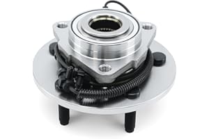 BDELI Front Wheel Bearing and Hub Assembly for 2012-2018 Dodge Ram 1500, 2019-2022 Ram 1500 Classic, 2012 2013 2014 2015 2016 2017 2018 2019 2020 2021 2022 Wheel Bearing Front Wheel Hub 5Lugs w/ABS 515151