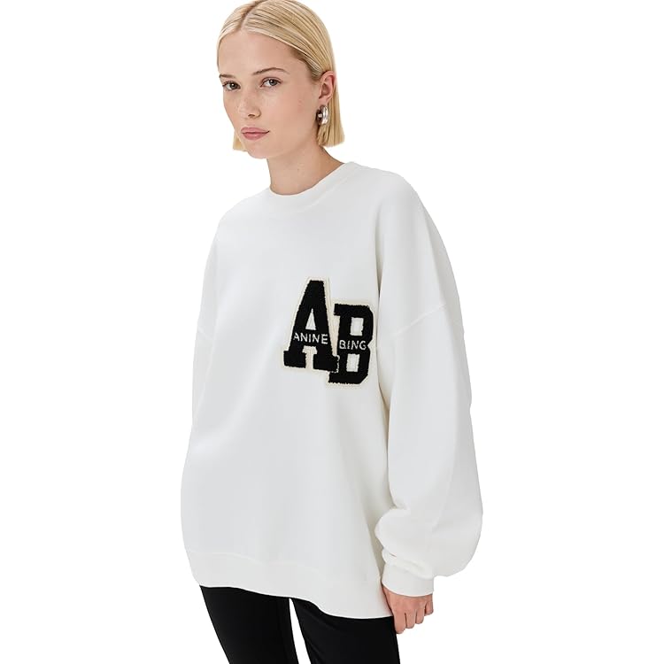 【最終価格！】ANINIE BING スウェット アニン ビン オーバーサイズ クルー / ANINE BING OVERSIZED