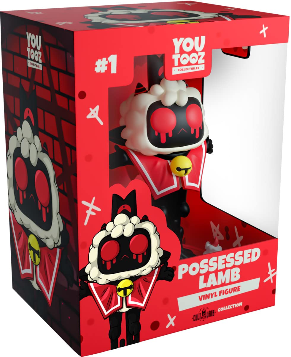You Tooz Cult of The Lamb Vinyl 5" Possessed Lamb Figure