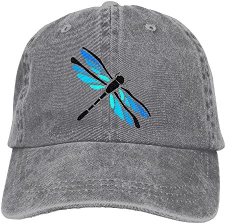 Safan532 Unisex Playful Dragonfly Funny Logo Summer Fashion Cotton Baseball Cap Adjustable Trucker Hats For Outdoor Sport