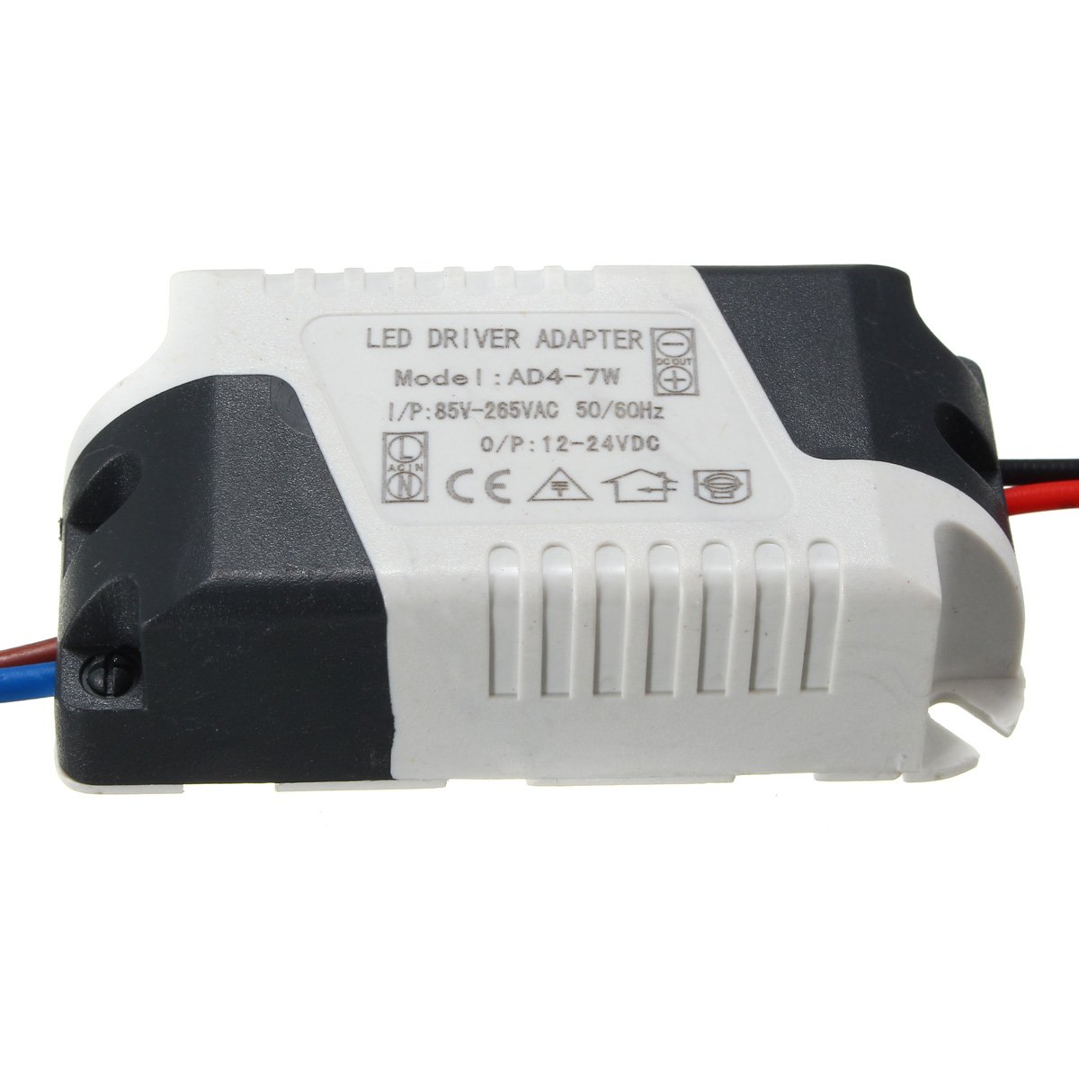 MASUNN AC85-265V To DC12-24V 5-7W 300mA LED Light Lamp Driver Adapter Transformer Power Supply
