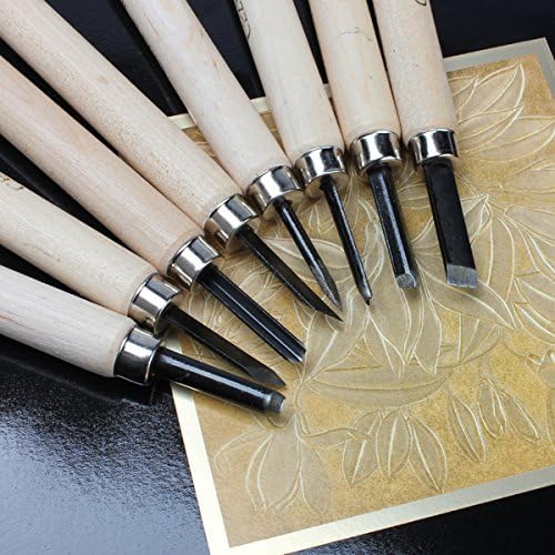 8Pcs Wax Carver Pottery Modeling Sculpt Carving Chisel Knife