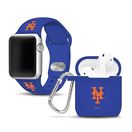 Amazon.com: New York Mets Silicone Watch Band and Case Cover ...
