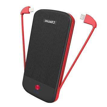 Yuede Powerbank,Energien-Bank,10000mah externesTragbares Ladegerät-dünnes Licht-Universal mit Mikro-USB-Kabel eingebaut, für 