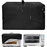 TRINENOX Convection Oven Cover for Breville BOV900BSS Smart Oven Air Fryer | 16.54"D &times; 21.46"W &times; 12.4"H. Heavy-duty 600D nylon w/ PVC coating &amp; 12&micro;m aluminum foil lining.Waterproof. Heat &amp; oil resistant