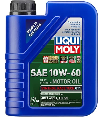 Motorenöl Miral Turbo 10W60 – 5 Liter, Vollsynthetisch, Für Hochleistungs- Und Turbomotoren