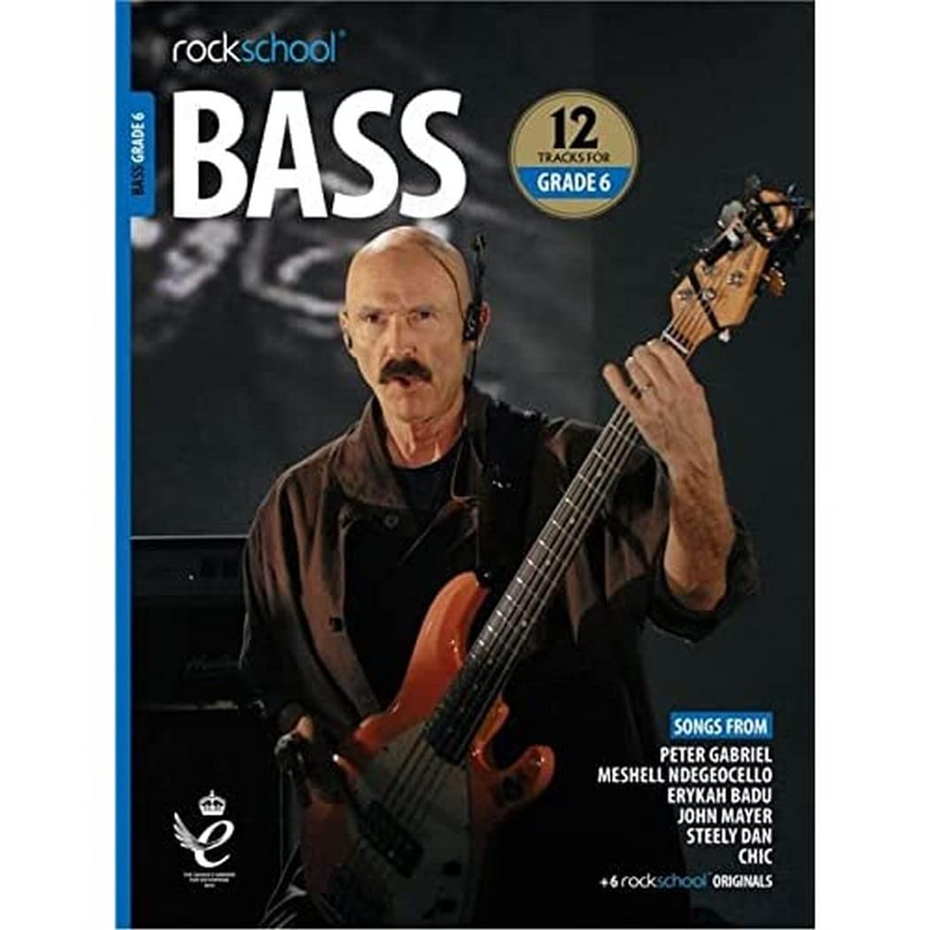 Rockschool Bass Grade 6 (2018). Bass Guitar Solo. Includes Audio Online