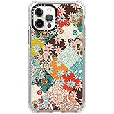 CASETiFY Ultra Impact Case for iPhone 12 / iPhone 12 Pro - SARILMAK Patchwork - Clear Frost