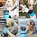 Pet Water Bottle,Dog Travel Water Bottle,Foldable Dog Water Bottle,Dog Water Dispenser,Portable Dog Water Bottle for Walking Hiking Beach,Lightweight & Convenient for Travel,BPA Free,18 OZ