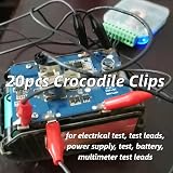 Hilitand 20Pcs Alligator Clips 28mm Insulated Electrical Test Probes view 3