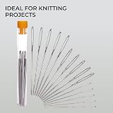 H&S Large Eye Blunt Needles 15pcs Yarn Knitting Sewing Darning Needles view 7