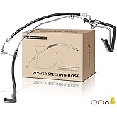 A-Premium Power Steering Hose Pressure & Return Hose Line Assembly Compatible with Toyota Tacoma 2005-2014 4.0L Rack to Coole