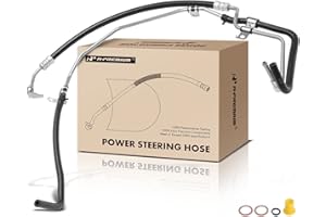 A-Premium Power Steering Hose Pressure & Return Hose Line Assembly Compatible with Toyota Tacoma 2005-2014 4.0L Rack to Coole