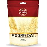 Spicy World Indian Moong Dal - 4 lbs | Premium Split Dry Beans | 100% Natural &amp; Pure | Versatile &amp; Nutritious Legume | Golden Lentils for Delicious Recipes