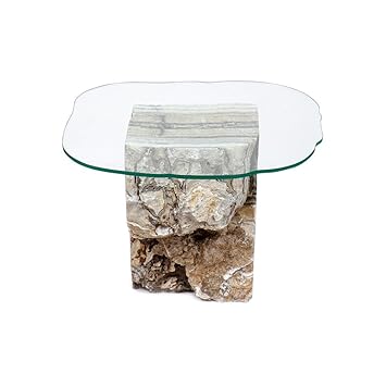 Finebuy Couchtisch Massiv Holz Rund 85cm Wohnzimmer Tisch Landhaus Beistelltisch