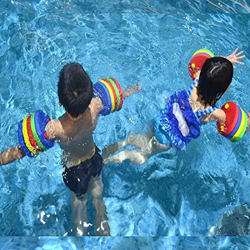 6 Stück schwimmscheiben ab, schwimmscheiben Kinder, Eva Schaum, Schwimmflügel für Babys, Für Kinder zum Erlernen des Schwimmens als Hilfsmittel geeignet