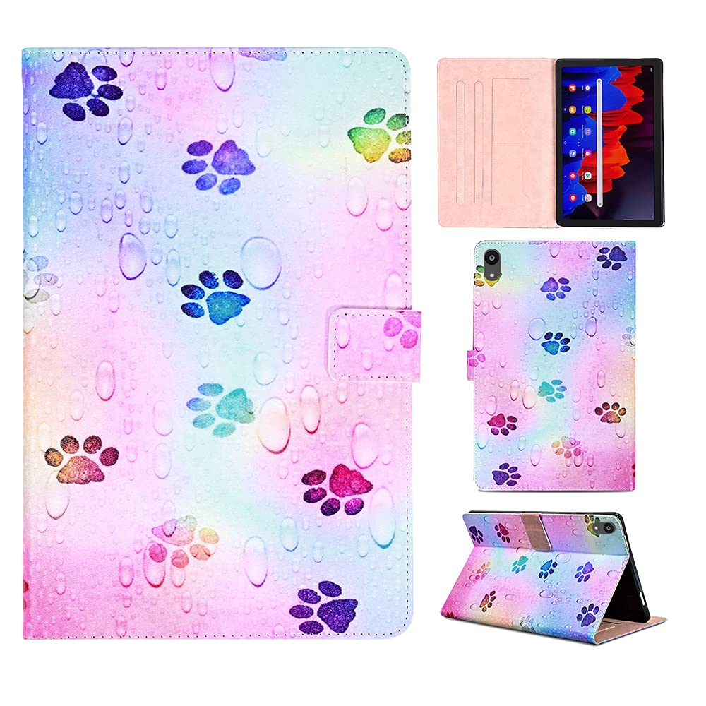 Auslbin phone case is suitable for Lenovo tablet P11 Generation 2 (10.4 inches),PU leather smartphone case with bracket function, suitable for Lenovo notebook P11 Generation 2 - Footprint