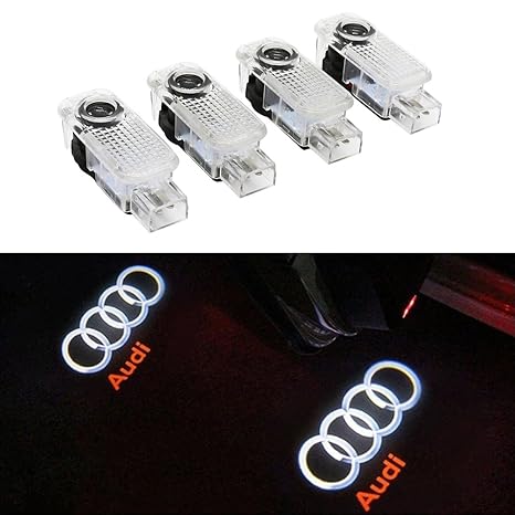 Inlink 4 Stück Einstiegsbeleuchtung Tür Licht Logo Projektor Autotür Logo Projektion