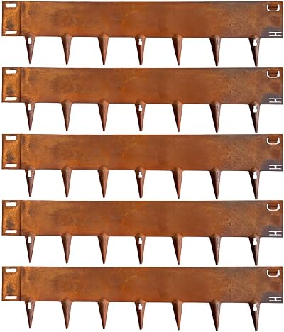 CORE EDGE Flexible Steel Lawn Edging 150mm Face Corten Garden Border