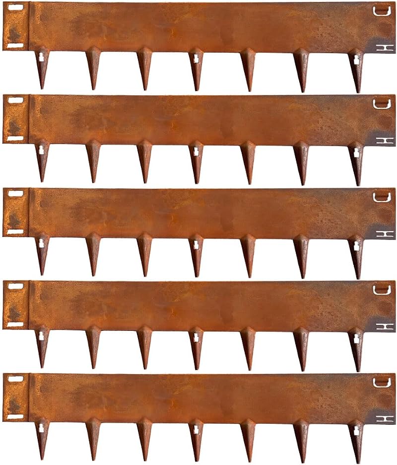 CORE EDGE Flexible Steel Lawn Edging 150mm Face Corten Garden Border