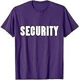Security Guard for Security Staff T-Shirt
