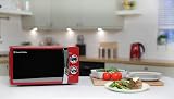 Russell Hobbs RHMM701R 17L 700W Red Solo Microwave with 5 Power Levels view 6