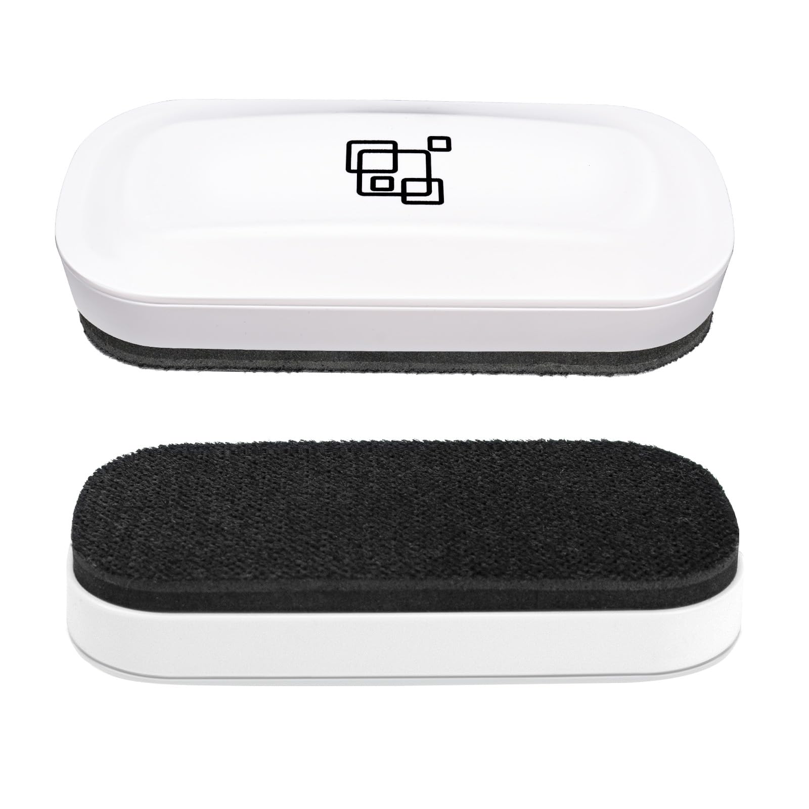 Photo 1 of Maxtek Magnetic Dry Erase Eraser, 2 Pack, for Glass Board, Calendar, Whiteboard, Office and School Supplies (Pure White)