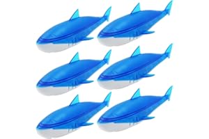 HIHEPA Humidifier Cleaner Fish 6 Pack,Humidifiers Fish Tanks Cleaner,Warm&Cool Most Humidifiers and Fish Tank,Purifier Water (Blue)