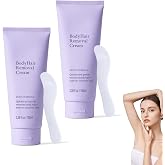 Gentle Hair Removal Cream,Body Hair Removal Cream, Gentle Safe for Sensitive Skin,Hair Removal and Skincare 2-in-1,Durable and Smooth for Men and Women
