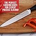 Latest Carving Knife - 7.5 Inch - Lifetime Replacement Warranty - High Carbon German Stainless Steel - Razor Sharp Chopping Knives With Superior Handle For Precise Control