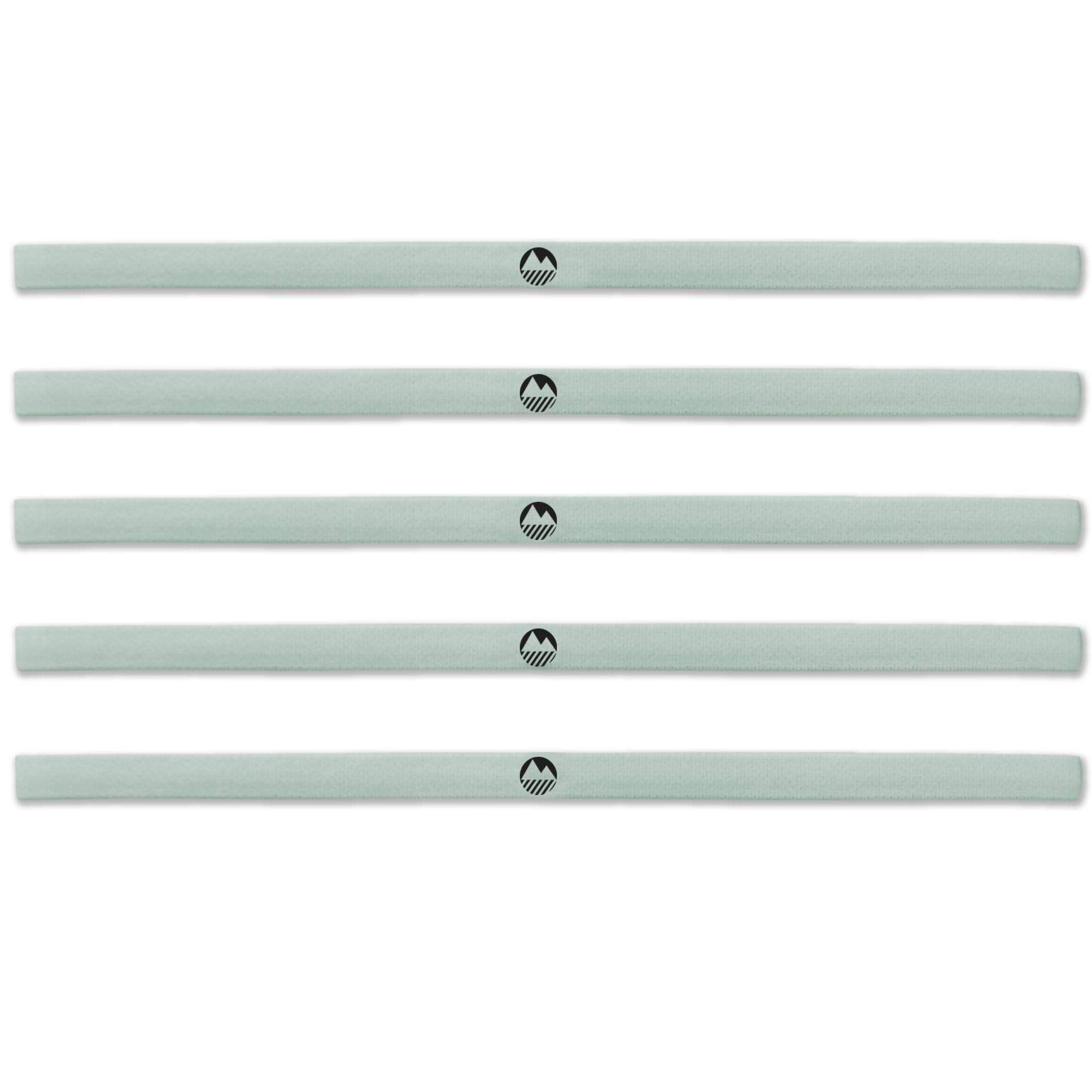 Lakeland Active - Skinny Gel Grip Headband (5 Pack) - Grey