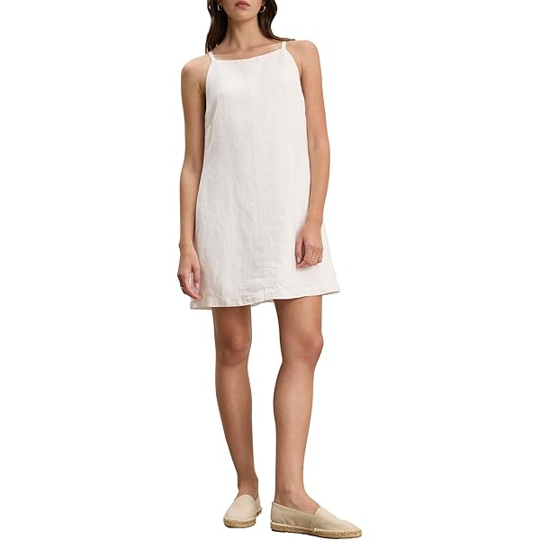 Faherty Women's Gemina Basketweave Dress, White, XS at Amazon Women's  Clothing store