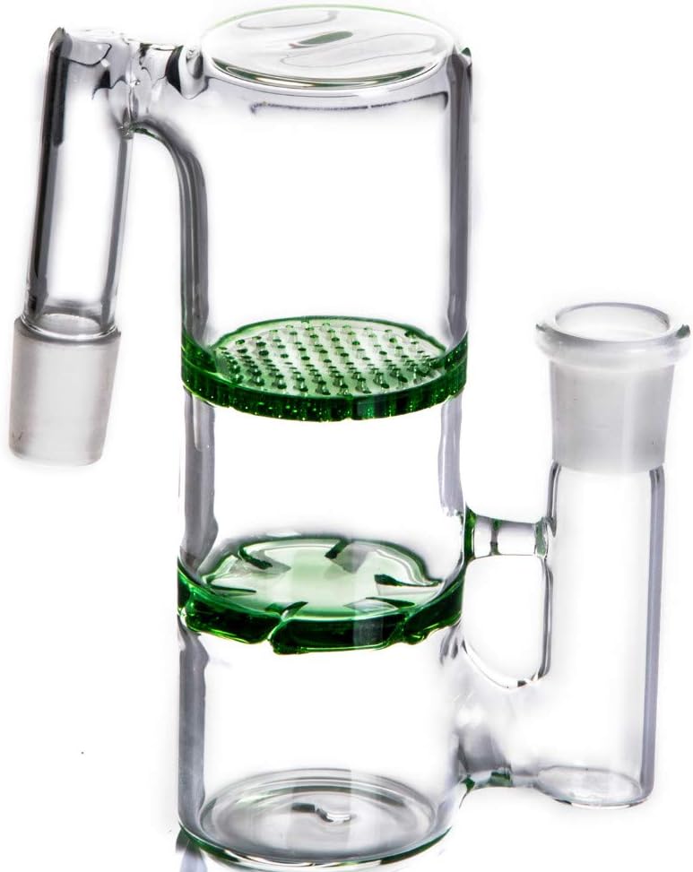YangShop Two Layers Filter Heat Resistant Glass Crafts 90 Degree