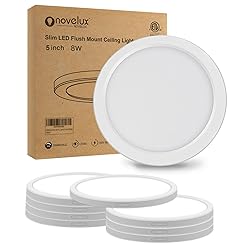 NOVELUX 5.4 inch Flush Mount LED Ceiling Light