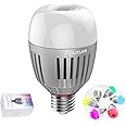 Aputure Accent B7c LED Smart Bulb 7W RGBWW,2000k-10000k Bi Color,CCT/HSI/FX Mode,App Control Built-in Battery, E26/E27 Socket