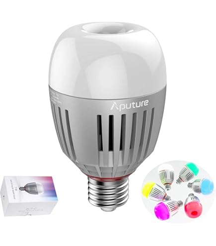 Aputure Accent B7C 7W RGBWW LED Bulb Color Temperature 2000K