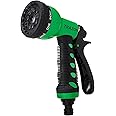 Garden Hose Nozzle Heavy Duty, High Pressure. Water Hose Nozzle Sprayer, Gun, Head. Spray Nozzle for Garden Hose, 9 Adjustabl