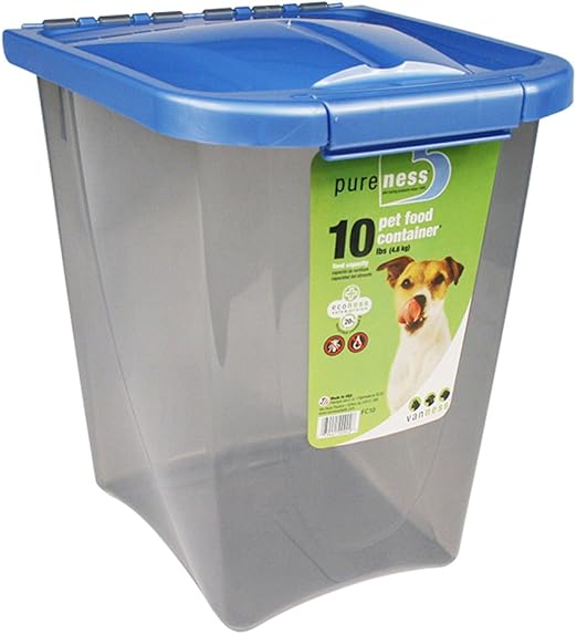 van ness dog food storage container
