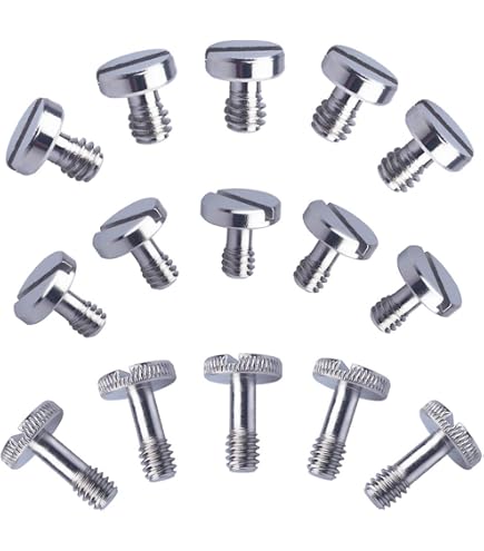 3/8 to 1/4 Camera Tripod Screw Adapter, 3Pcs Rustproof Conversion Tripod Screw Kit, Easy to