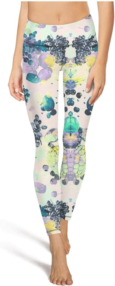 white pineapple leggings