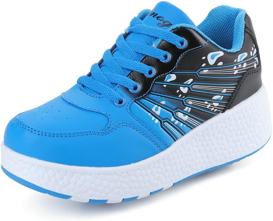 Chic Sources Boys Girls Two Wheels Roller Skate Shoes Kids Sports Sneaker