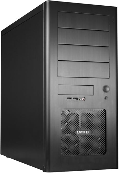 Lian Li PC-8NWX ATX - Caja de Ordenador, Color Negro: Amazon.es: Informática