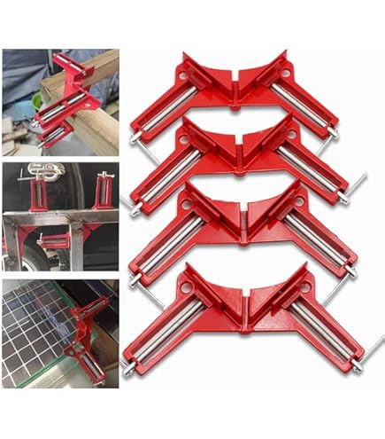 Corner Clamps 90 Degree Clamps For Woodworking,Right Angle Clamps Square Woodworking Tools For Photo Framing Welding