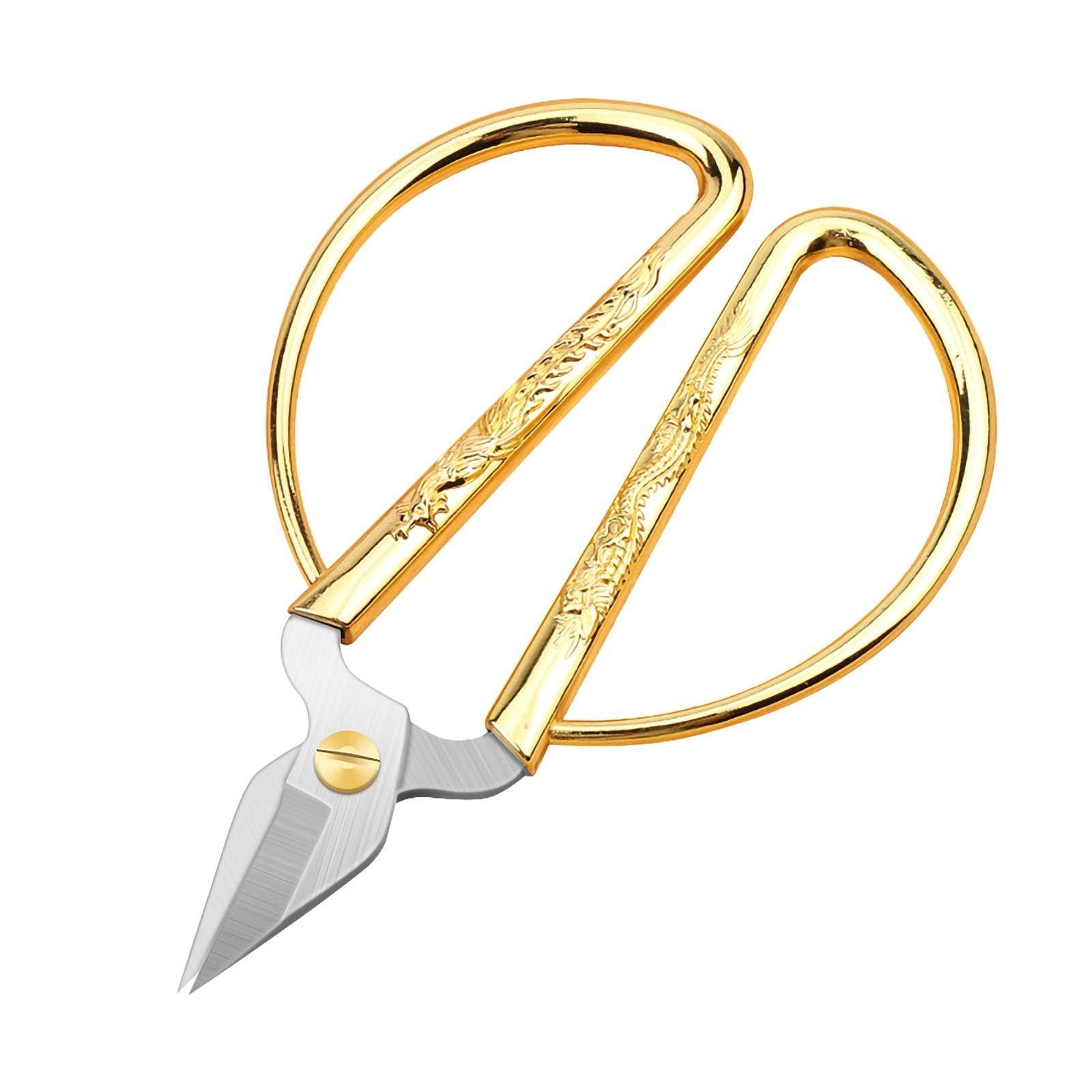 Leather Scissors, Large Comfortable Grip,All Metal Stainless Steel Super Sharp Blades - Effortless Cutting