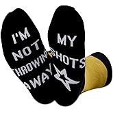TSOTMO lyrics Musical Socks I’M Not Throwing Away My Shots Quote Musical Socks for Fans Theatre Lovers Gift (Shots)