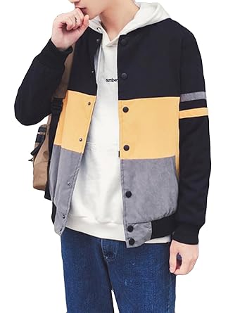 Amazon Rehoodn メンズ ジャケット 流行れ ジャンパー 春 秋 長袖