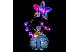 BrickBling Light Compatible with Lego Sally's Flowerpot, LED Lighting Compatible with Lego 43288- Excluding Model