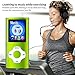 Mymahdi MP3/MP4 Portable Player,1.8 Inch LCD Screen,Max Support 64GB,Green