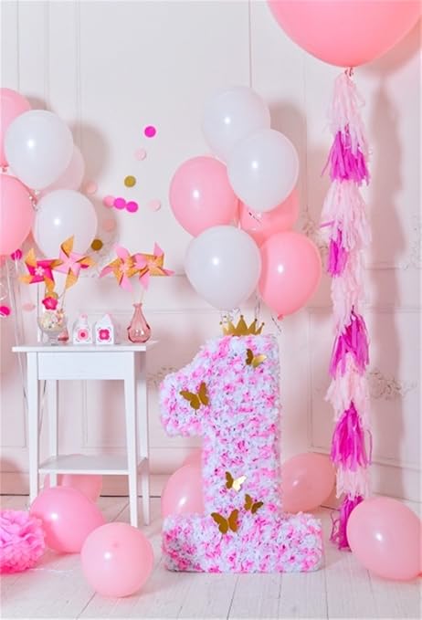 Amazon Com Aofoto 6x8ft 1st Birthday Backdrop Sweet Balloon Party